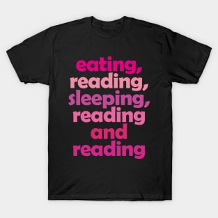 Hot Pink - Book Aesthetic T-Shirt